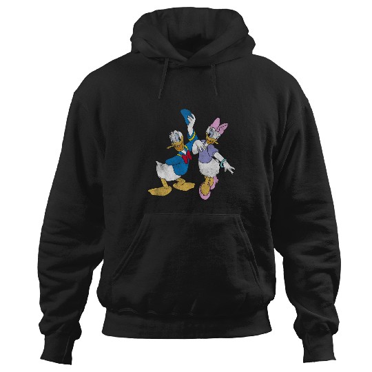 Discover Disney Mickey And Friends Donald And Daisy Distressed Hoodies