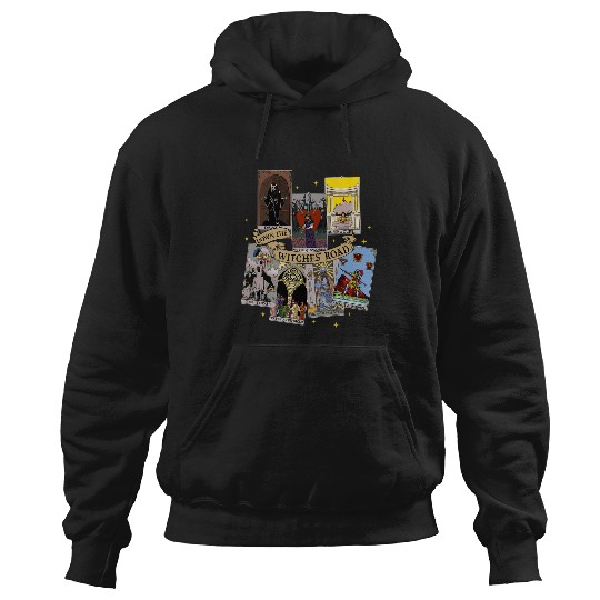 Agatha All Along Tarot Cards Hoodies, Marvel Show Disney, Agatha Harkness Down The Witches