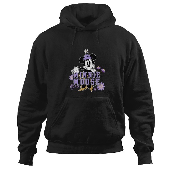 Discover Disney Minnie Mouse Classic Look Floral Spring F Hoodies