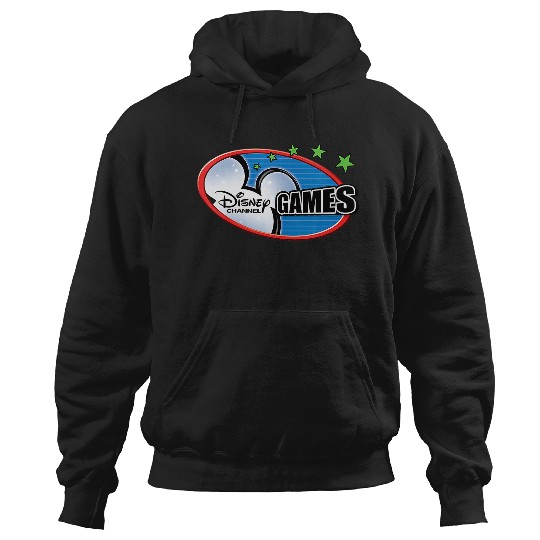 Womens Disney Channel Games Logo V-Neck Hoodies