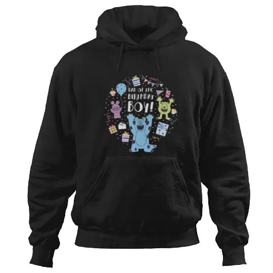 Disney and Pixars Monsters Inc. Dad of the Birthday Boy Hoodies