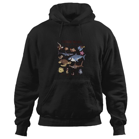 Discover Disney Pixar Finding Nemo Guide To Fish Textbook Hoodies