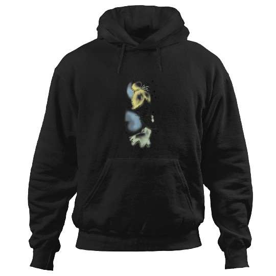 Disney Peter Pan Tinkerbell Airbrush Style Sketc Hoodies
