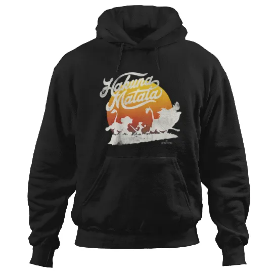 Disneyss The Lion King Hakuna Matata Sunset March Hoodies