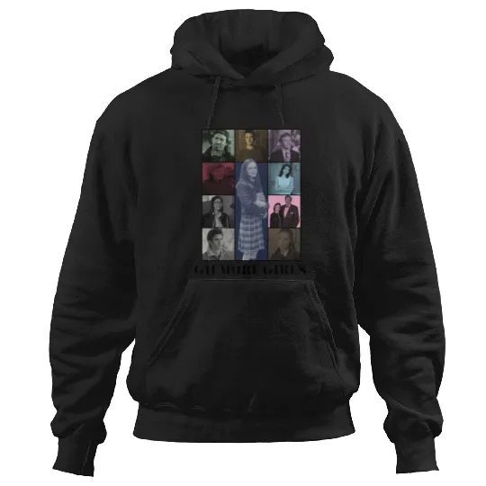 Gilmore Girls Eras Tour Poster (Black Print) Hoodies