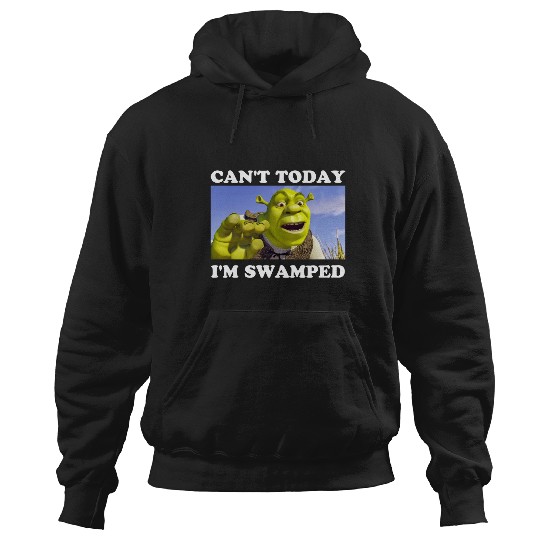 SHREK Can't Today I'm Swamped  : Shrek Same Swamp Forever , Shrek Shirt, Disney Fiona Princess , Shrek,Shrek Hoodies