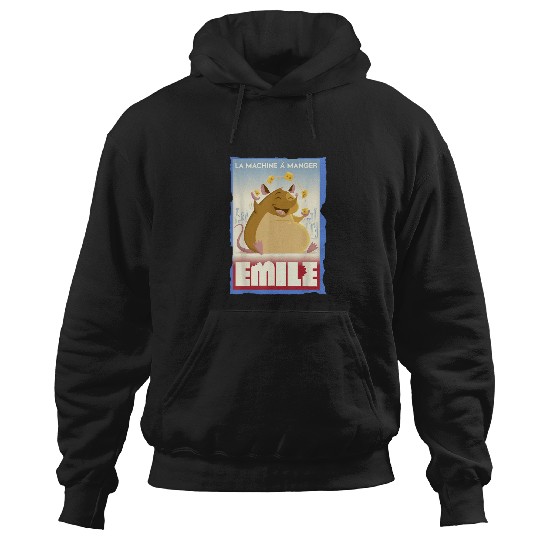 Disney Pixar Ratatouille Emile Eating Poster Hoodies