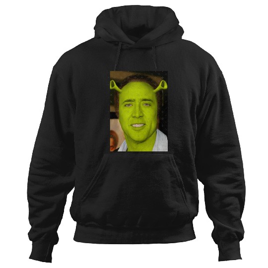 Nicolas Cage as Shrek  : Shrek Same Swamp Forever , Shrek Shirt, Disney Fiona Princess , Shrek,Shrek Hoodies