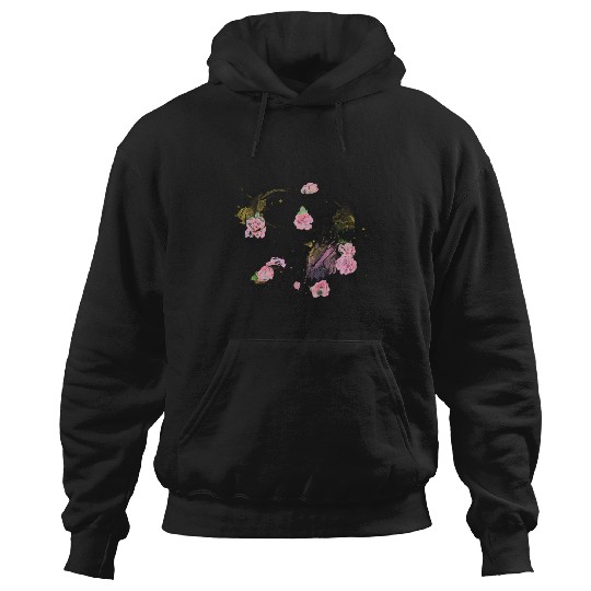 Disney Tangled Rapunzel Watercolor Floral Style Hoodie Hoodies