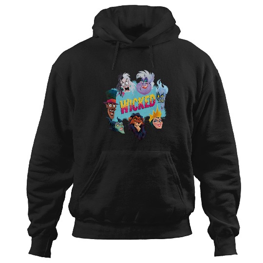 Disney Villains Wicked Ensemble of Evil Hoodies