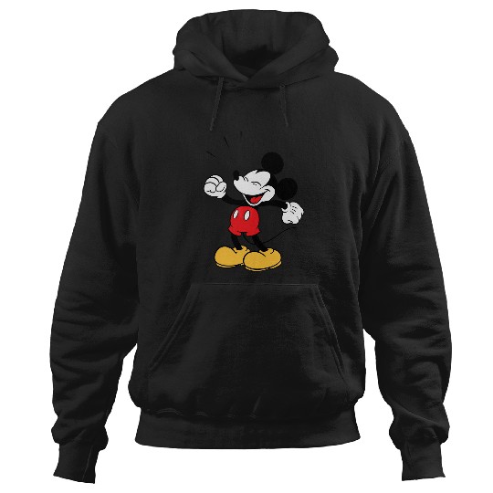 Disneys Mickeys mouse happy long sleeve Hoodies