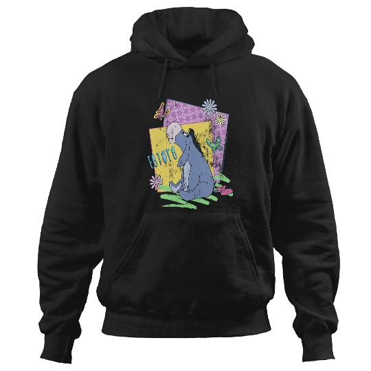 Disney Winnie The Pooh Eeyore Retro Butterflies Hoodies