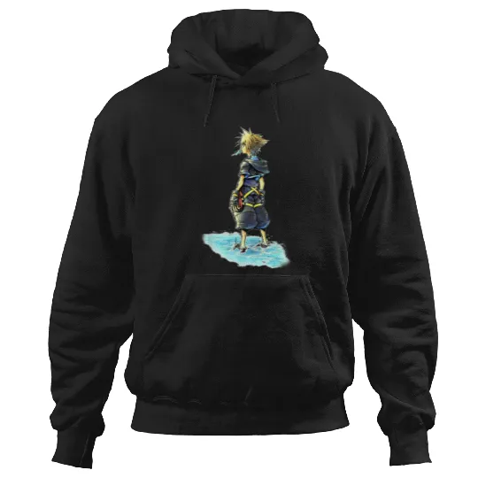 Disney Kingdom Hearts Sora Sea Salt Ice Cream Sketch Hoodies