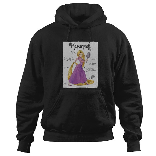Disney Tangled Rapunzel Fashion Callouts Hoodies