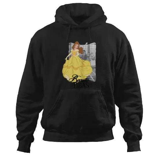 Disney Beauty And The Beast Belle Dress Graphic Hoodies