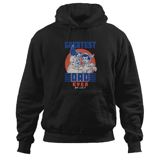 Disney Pinocchio and Geppetto Greatest Dad Ever No Lie Hoodies