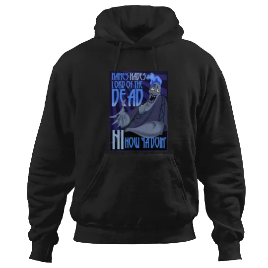 Disney Hercules The Name's Hades Quote Graphic Hoodies