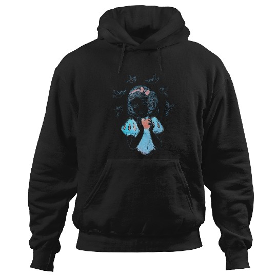 Disneyss Snow White Birds And Apple Sketch Hoodies