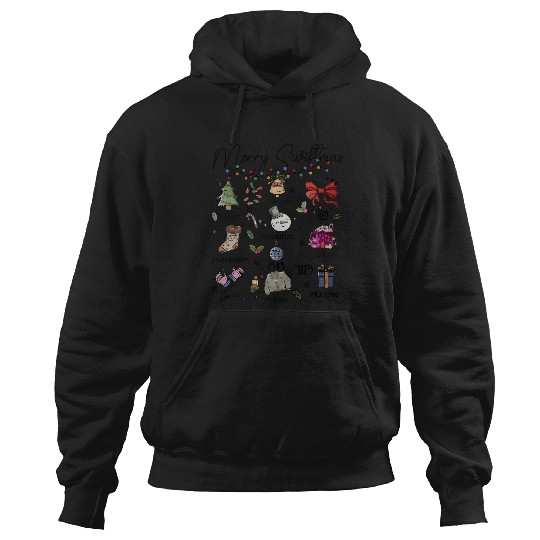Discover Taylor Merry Swiftmas taylor version Albums Hoodies