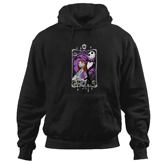 Disneyss Nightmare Before Christmas Jack And Sally Hoodies