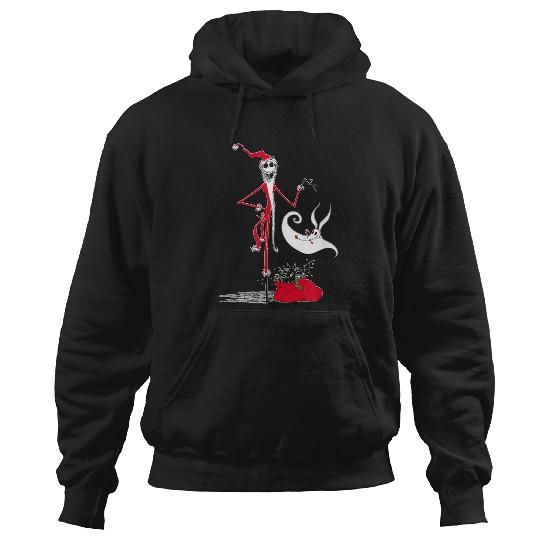 Disneyss Nightmare Before Christmas Holiday Jack Zero Hoodies