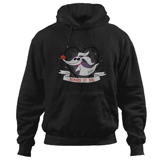 Disneyss The Nightmare Before Christmas Zero Beware Of Dog Hoodies