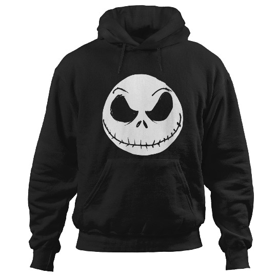 Disneyss The Nightmare Before Christmas Jack Skellington Faces Hoodies