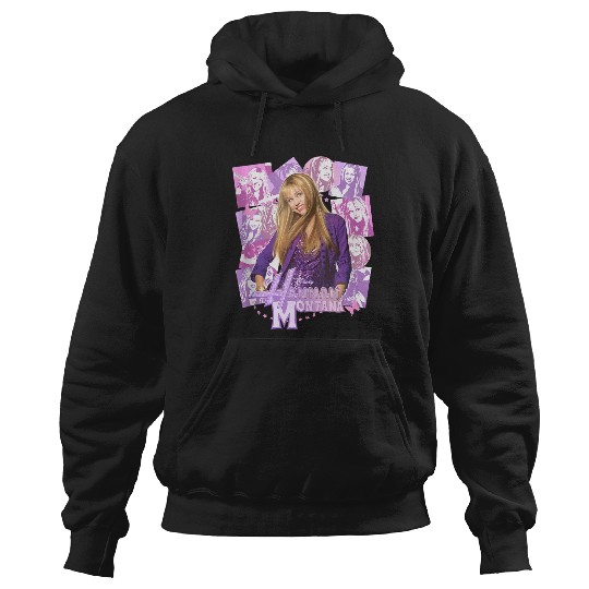 Disneyss Hannah Montana Epic Iconic Collage Big Chest Poster Hoodies