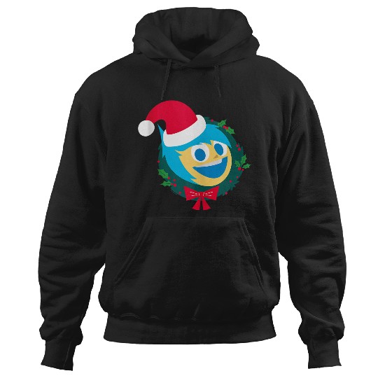 Disneyss And Pixarss Inside Out 2 Santa Joy Christmas Holiday Hoodies