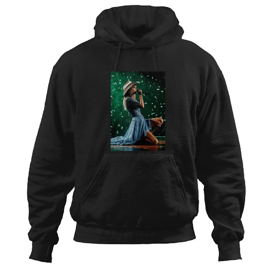 Discover Eras Tour Taylorss Swift Green Debut Era Wallpaper Hoodies