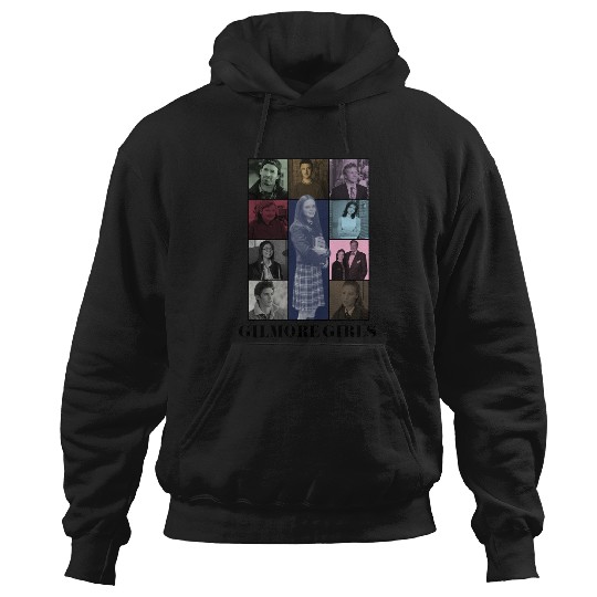 Gilmore Girls Eras Tour Poster (Black Print) Hoodies