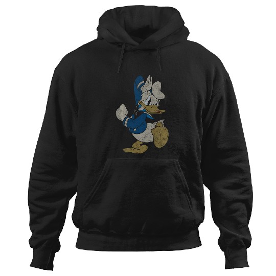 Disney - Vintage Angry Donald Duck Hat Hoodies