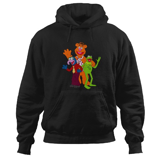 Disney Muppets Trio Kermit, Gonzo, & Fozzie Bear Hoodies
