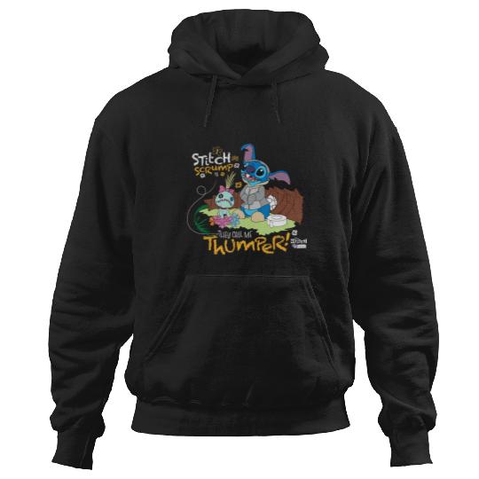 Disney  Stitch in Costume Bambi They Call Me Thumper Hoodies
