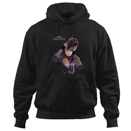 Star Wars Ahsoka Sabine Wren with Mandalorian Helmet Disney Hoodies