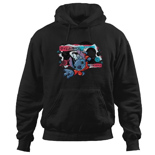 Disney Lilo & Stitch Techno Time Travel Earthbound Premium Hoodies