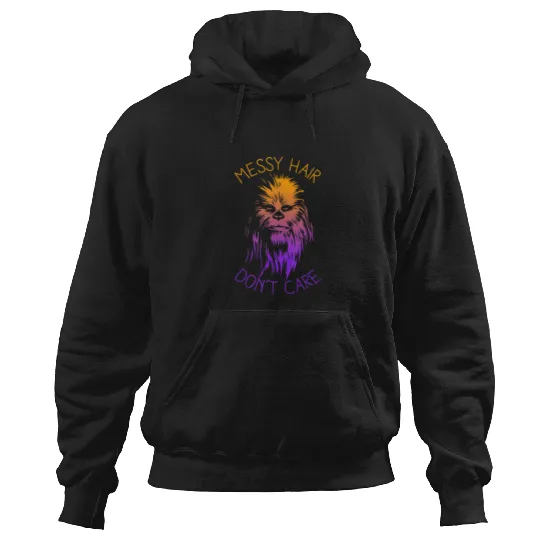 Star Wars Chewbacca Messy Hair Dont Care Disney Hoodies
