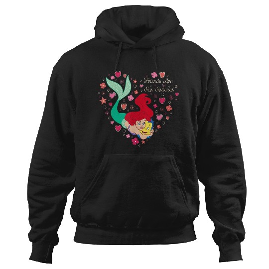 Disneyss The Little Mermaid Friends Are Seasational Valentine Hoodies