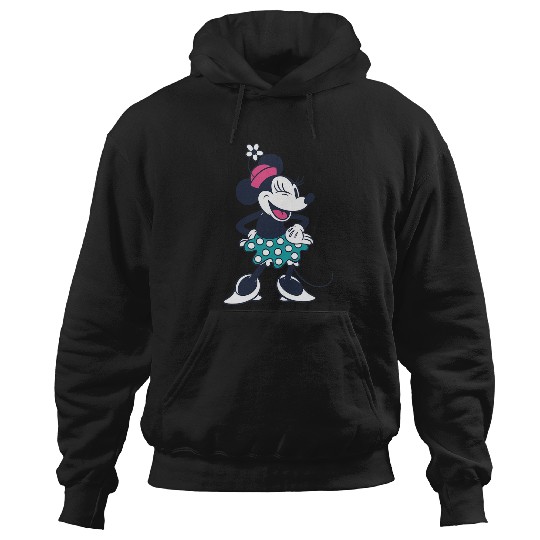 Amazon Essentials Disney Standing and Winking Retro Minnie Hoodies