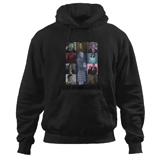 Gilmore Girls Eras Tour Poster (Black Print) Hoodies