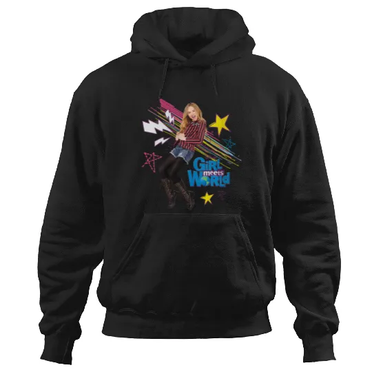 Disney Channel Girl Meets World Maya Hart Character Art Hoodies