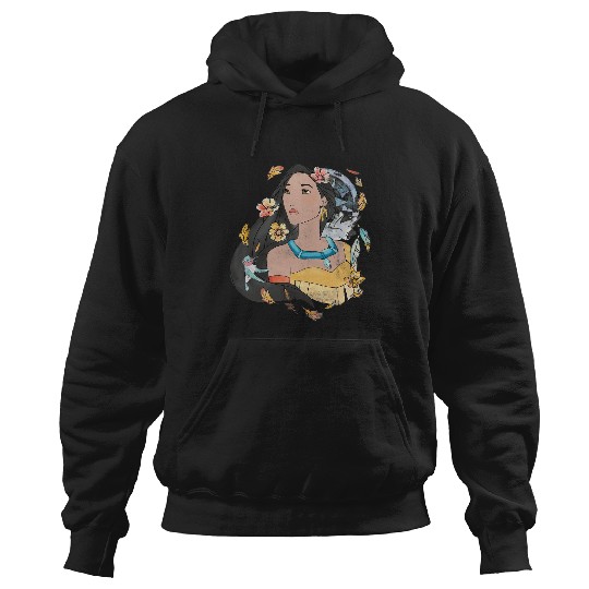 Disney Pocahontas Dreamcatcher Watercolor Graphic Hoodies