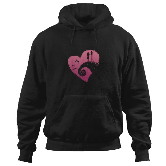 The Nightmare Before Christmas Jack and Sally Heart   : The nightmare dog zero , Nightmare Zero Dog Shirt ,  Zero Nightmare Before Christmas Disney Halloween Hoodies