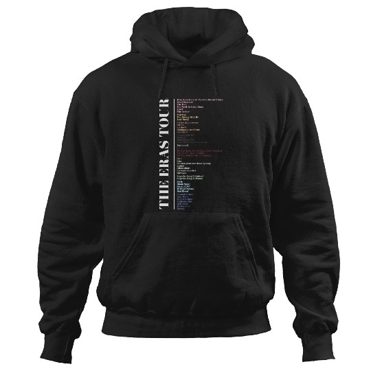 ERAS TOUR Setlist Hoodies