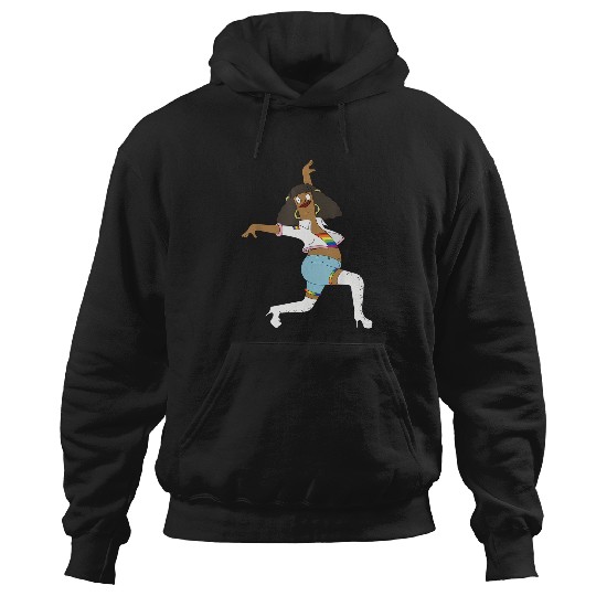Bob'S Burgers Pride Iconic Marshmallow Dancing Chest Poster T-Shirt Hoodies