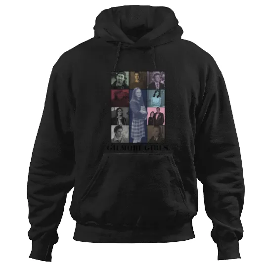 Gilmore Girls Eras Tour Poster (black Print) Hoodies