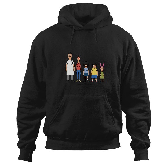 Bob'S Burgers 8 Bit Hoodies