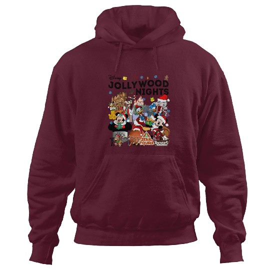 Disney Christmas Hollywood Studios Jollywood Nights Hoodies