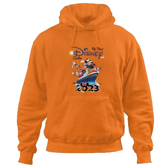 My First Disney Cruise 2023 Hoodies, Captain Mickey Mouse And Friends Hoodies