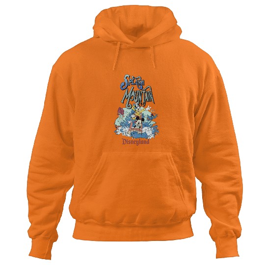 Retro Splash Mountain Hoodies, Mickey and Friends Hoodies, Disneyland Water Ride Hoodies